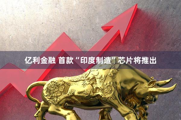 亿利金融 首款“印度制造”芯片将推出