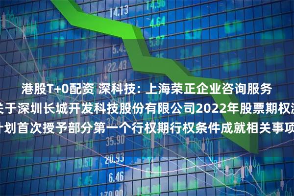 港股T+0配资 深科技: 上海荣正企业咨询服务（集团）股份有限公司关于深圳长城开发科技股份有限公司2022年股票期权激励计划首次授予部分第一个行权期行权条件成就相关事项之独立财务顾问报告内容摘要