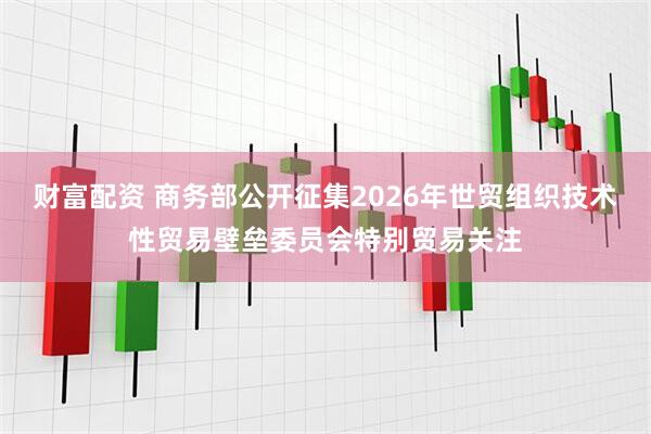 财富配资 商务部公开征集2026年世贸组织技术性贸易壁垒委员会特别贸易关注